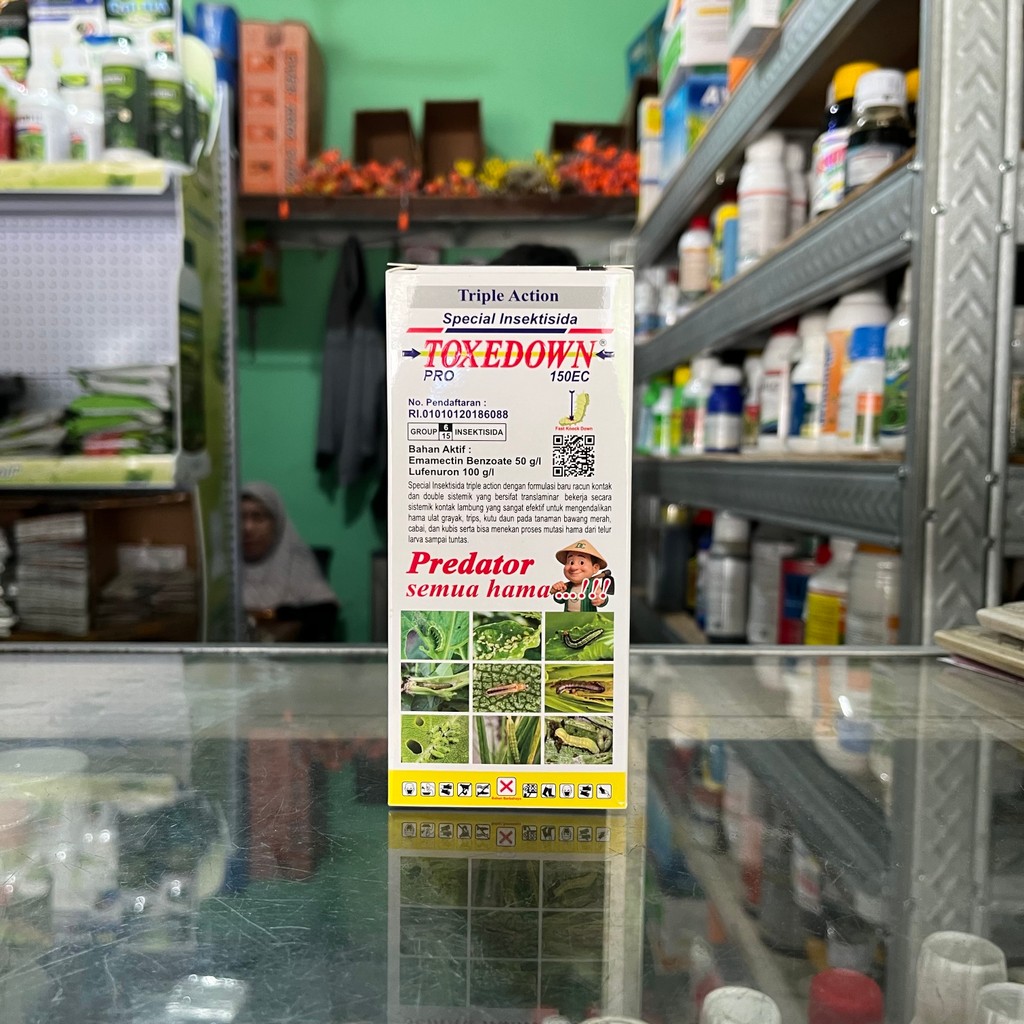 TOXEDOWN 150 EC 250 ML INSEKTISIDA PREDATOR SEMUA HAMA