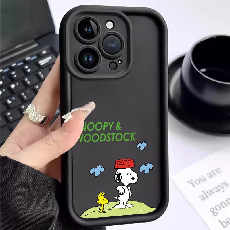 Casing For Iphone Case 11 Pro Max 6 6S 7 Plus8 Plus 8 SE 2020 2022 X XS XR Silicon Cartoons Snoopy S