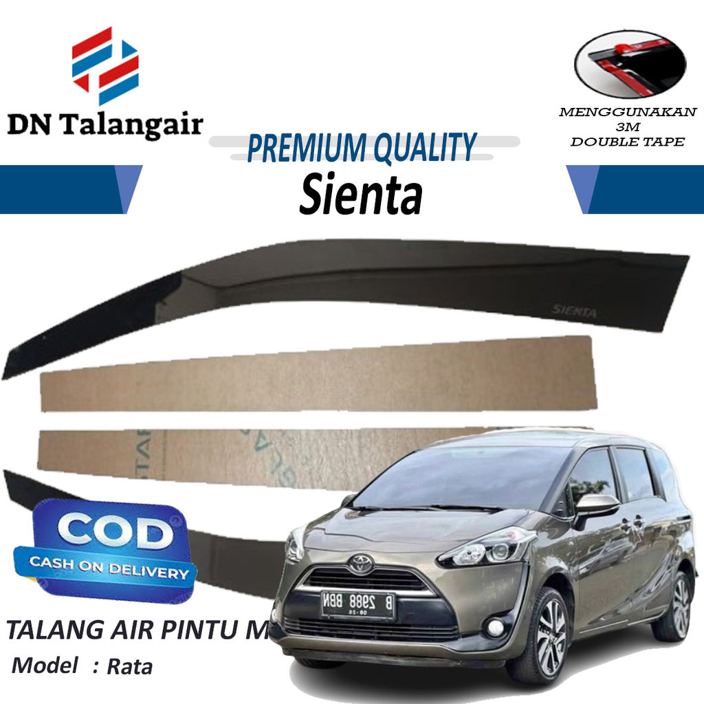 talang air mobil Toyota Sienta 2016-2024 Premium Quality