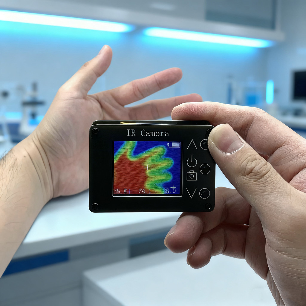 24x32 Pixel Infrared Thermal Imager Temperature Sensor Portable Thermal Imager