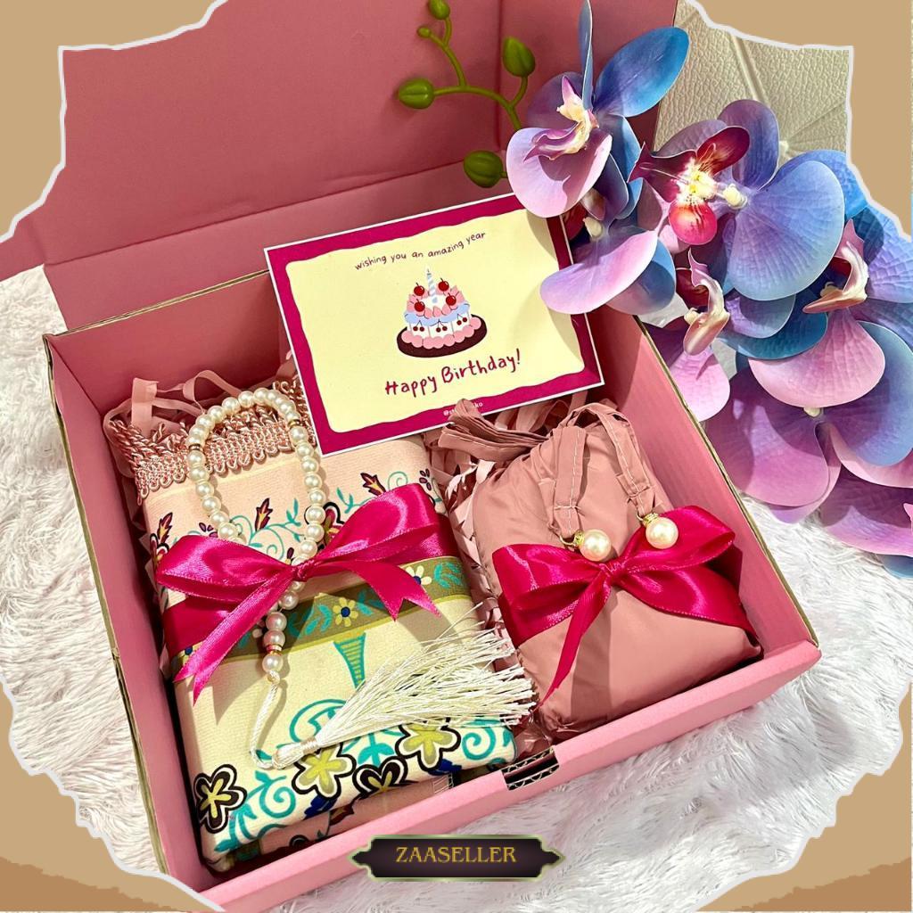 Sale Kado Ulang Tahun Cewek Hampers Mukena Travelling Hadiah Lebaran Idul Fitri