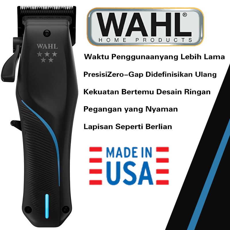 Ori Wahl 5 Star Vapor Cordless Clipper - Alat Cukur Rambut Profesional, Alat Cukur Rambut, Mesin Pot