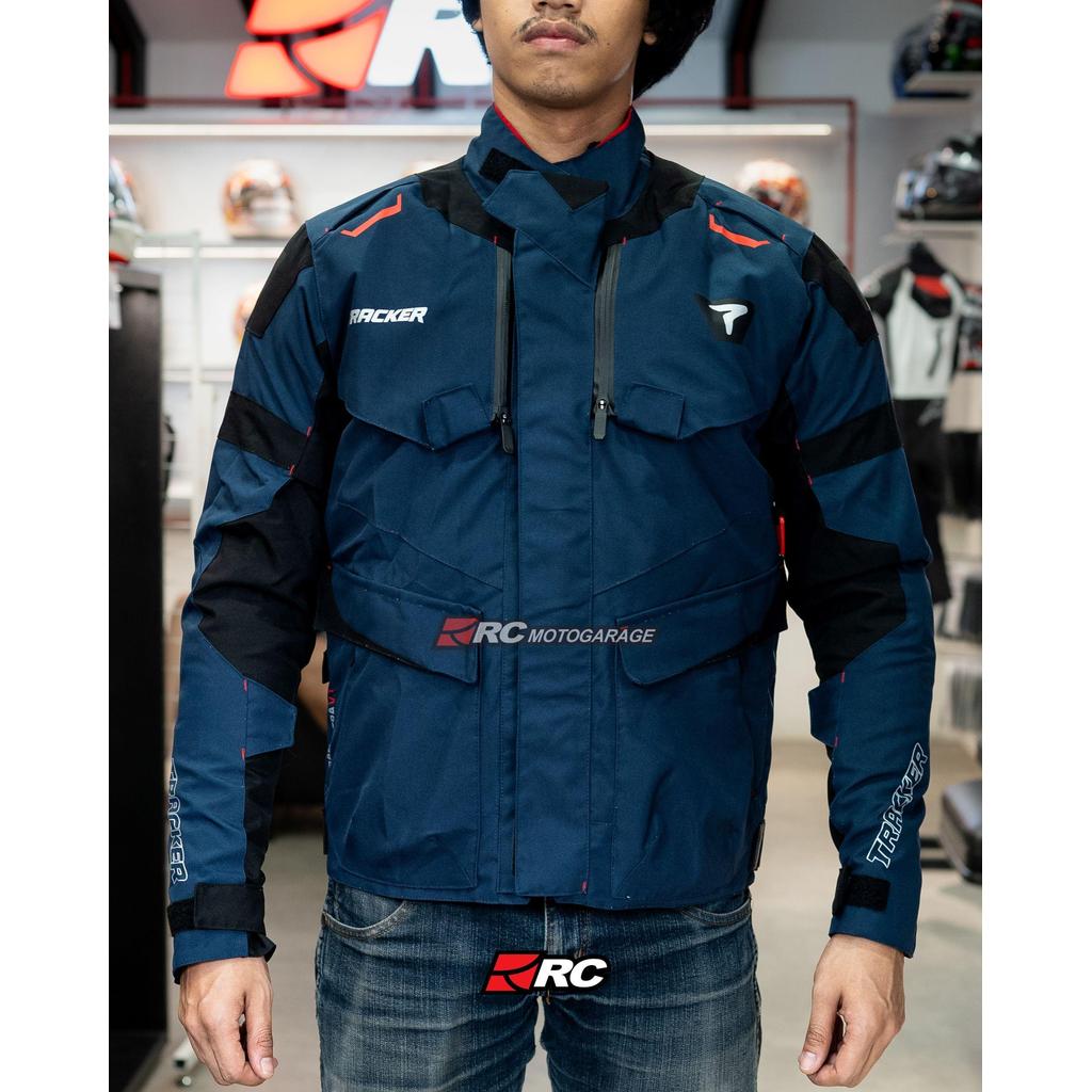 Jaket Motor - Tracker Pantera V1 Navy Jacket Original