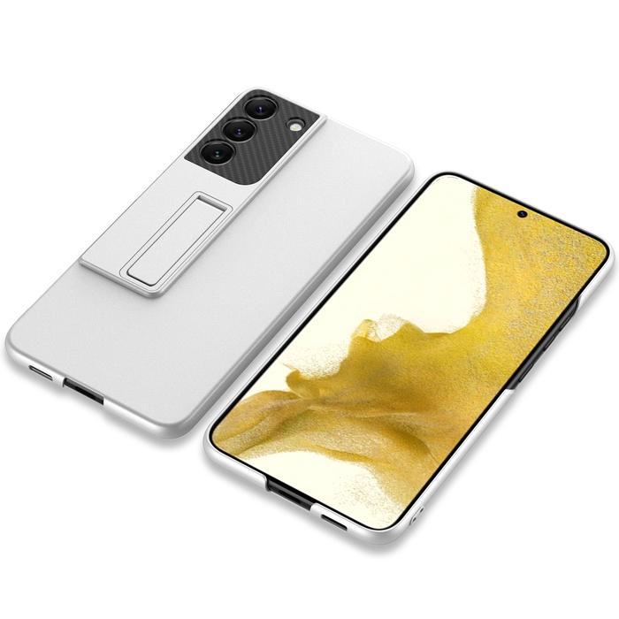 Samsung Galaxy S22 S22 Plus S22 ultra GKK KICK STAND CASE - SILVER, S22 PLUS