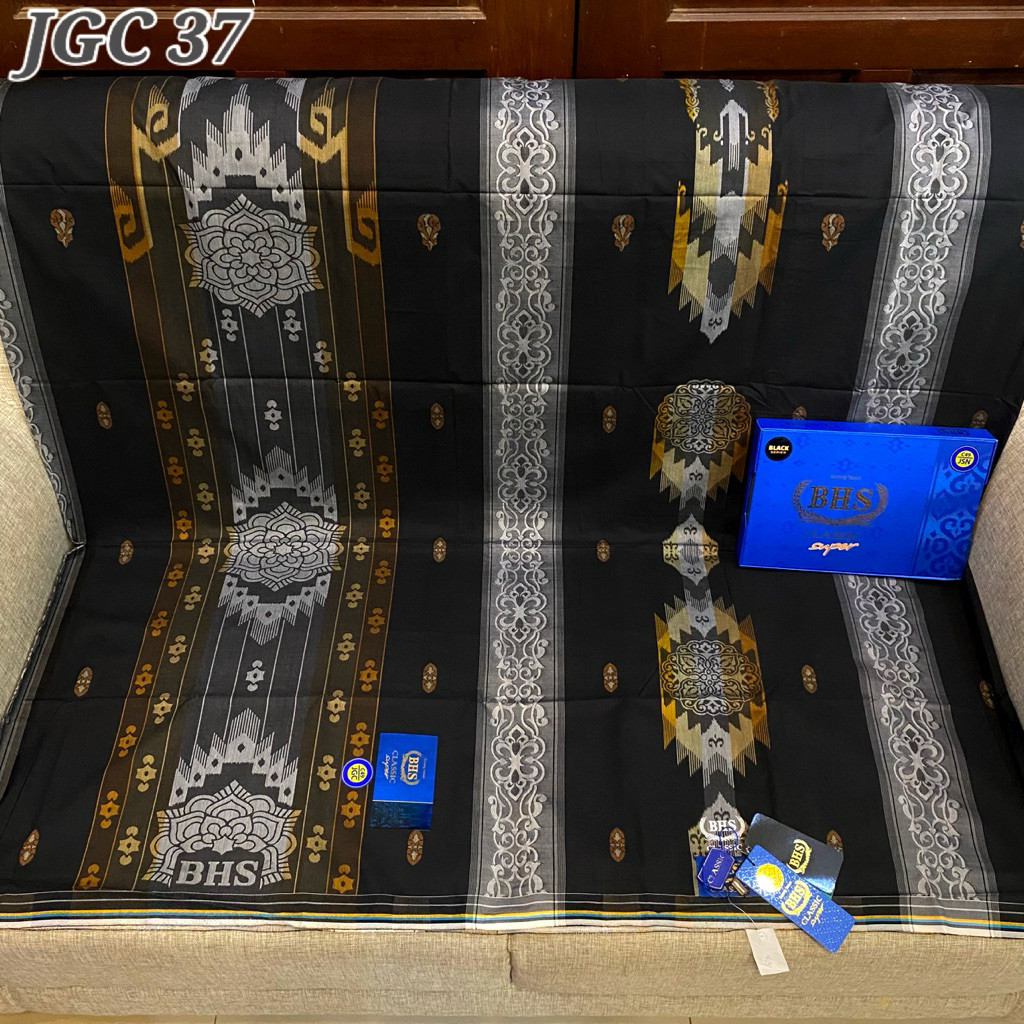 Sarung BHS classic songket jaguard gold JSN JGC JGN silver bronze | Songket SKT | bhs classic bronze