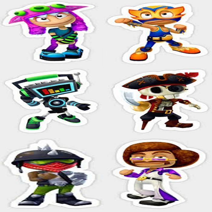 Sticker Game Beach Buggy Racing Big Salle 