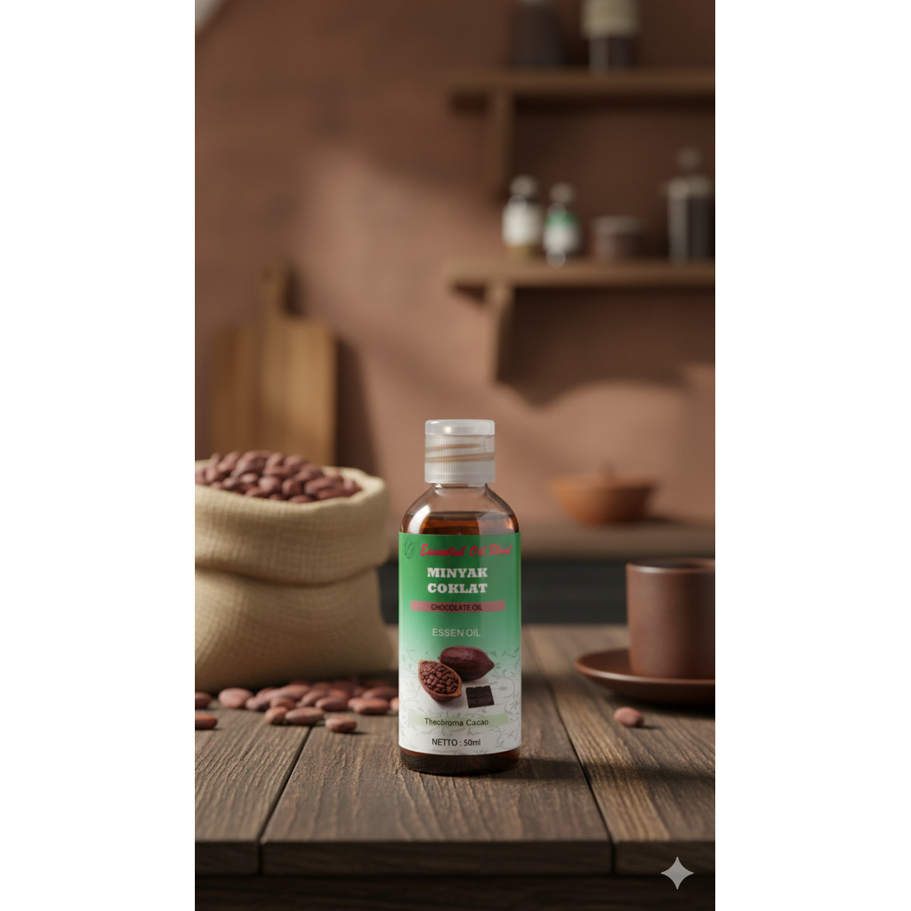 50ml Minyak Coklat Essential Oil - Minyak Chocolate Aromaterapi