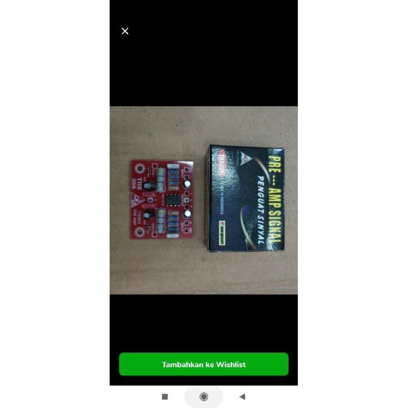 Kit Pre amp penguat input audio CKJ THB 366 / kit Preamp audio CKJ THB366