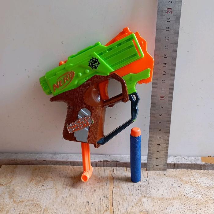 mainan tembakan nerf micro shots Dcast