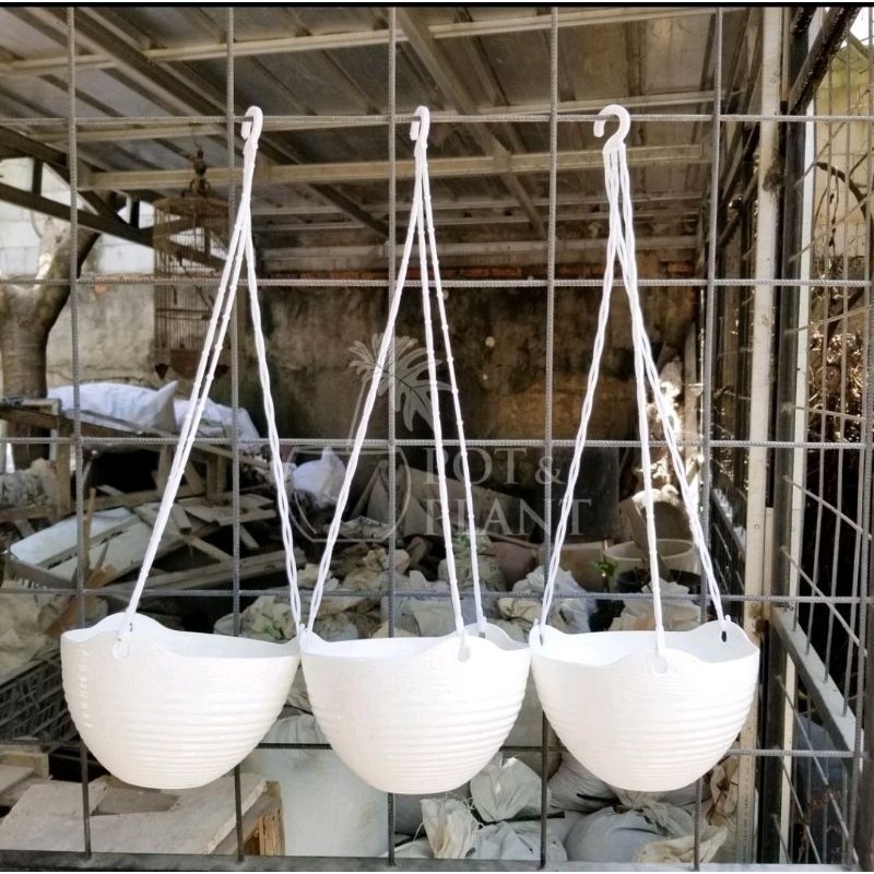 (Bisa Cod) Pot Gantung Lovenia 8852 Plastik Tebal S20