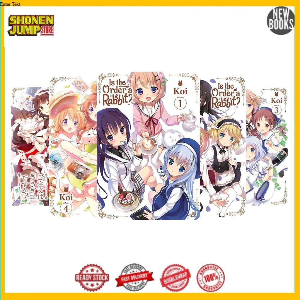 Manga Is the Order a Rabbit? 9 book series