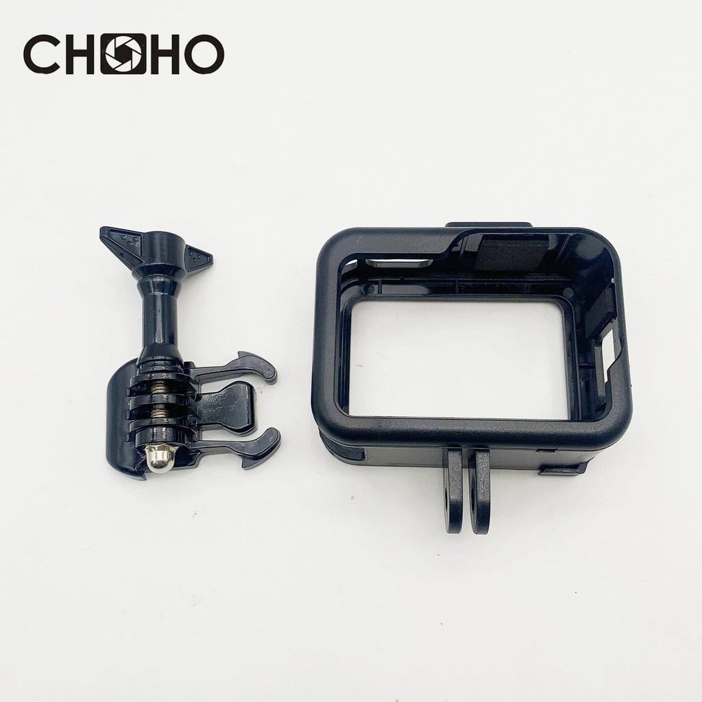 For Gopro 8 Frame Case Protective Shell Protector Housing + Lone Screw + Base Mount For Go Pro Hero 