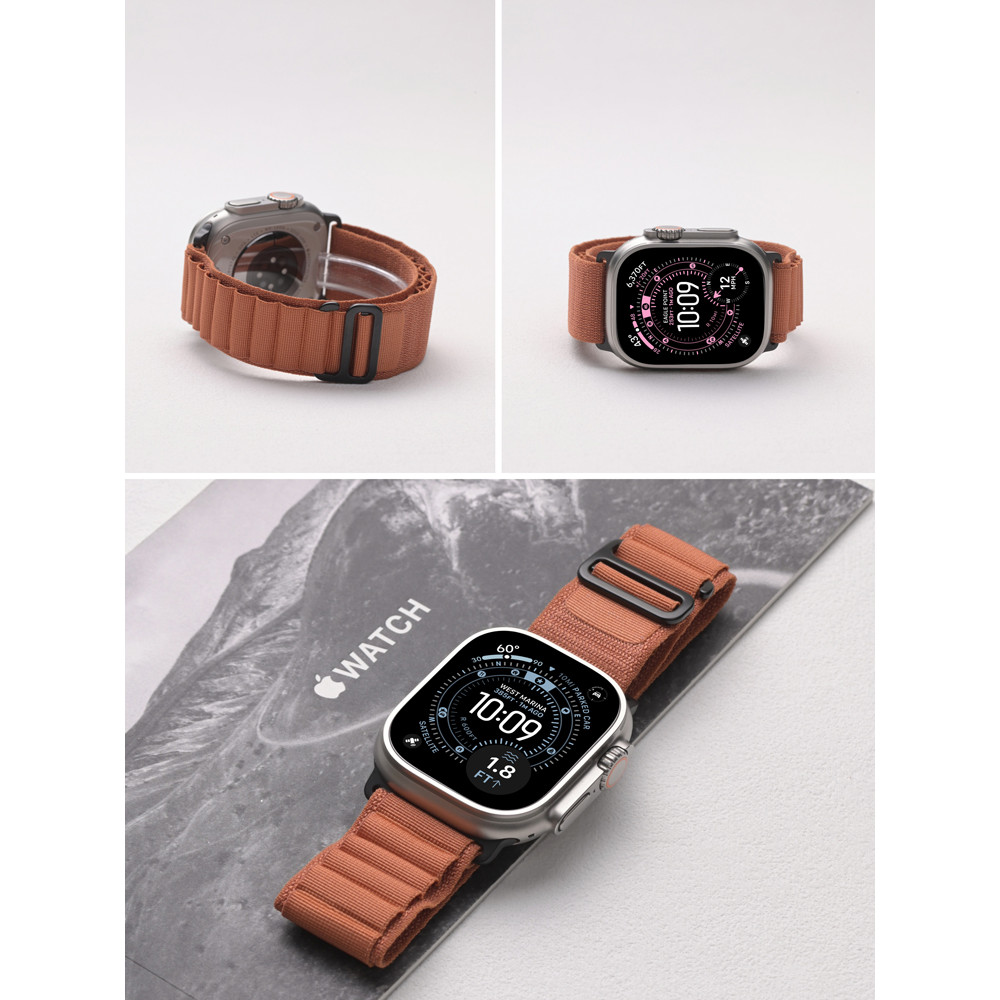 New Alpine loop straps for Apple Wat bands ultra3 2 49mm 44mm 40mm 41mm 42mm 46mm 45mm correa iWat s