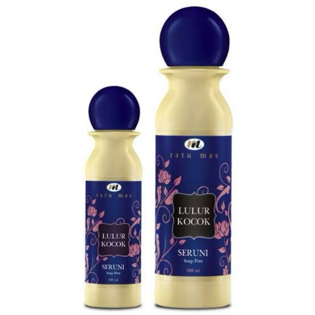 Mustika ratu Ratu Mas LULUR KOCOK seruni N.PACK 100 ml 200 ML badan tubuh scrub