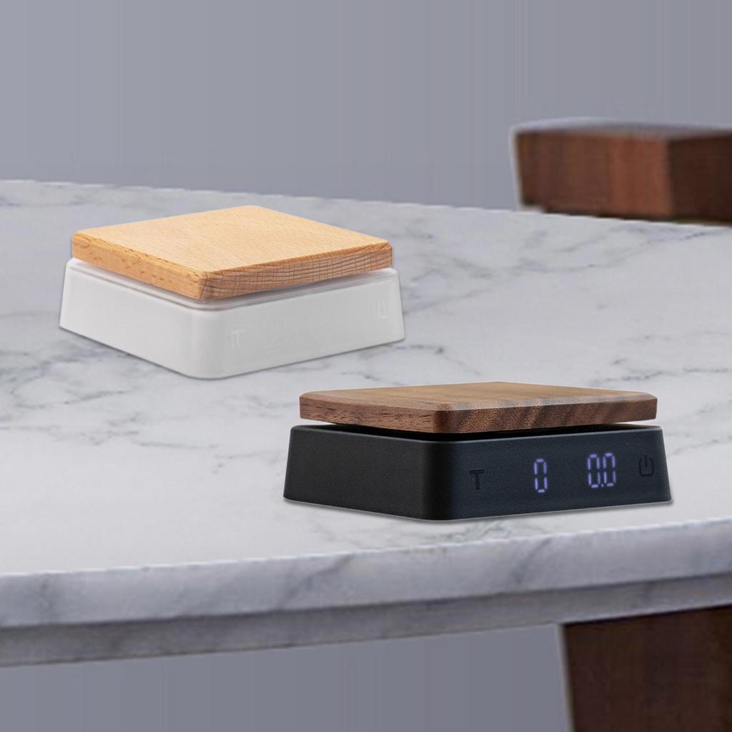 Coffee Scale with Timer High Precision Compact Kitchen Scale Small Food Scale Handheld Coffee Scale 