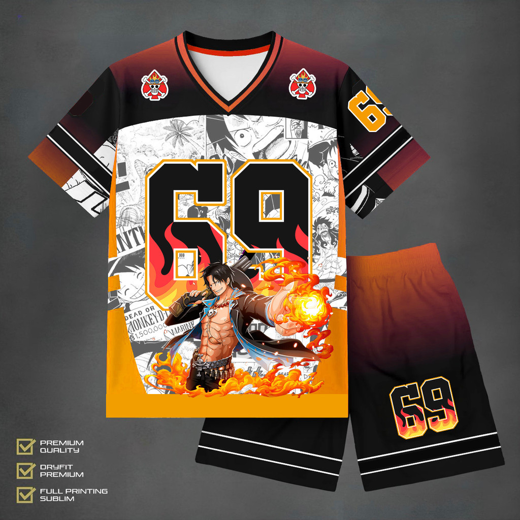 kids jersey one piece / Jersey Roblox / Baju Anak Cowok / Kaos Sporty / Setelan Premium Dryfit