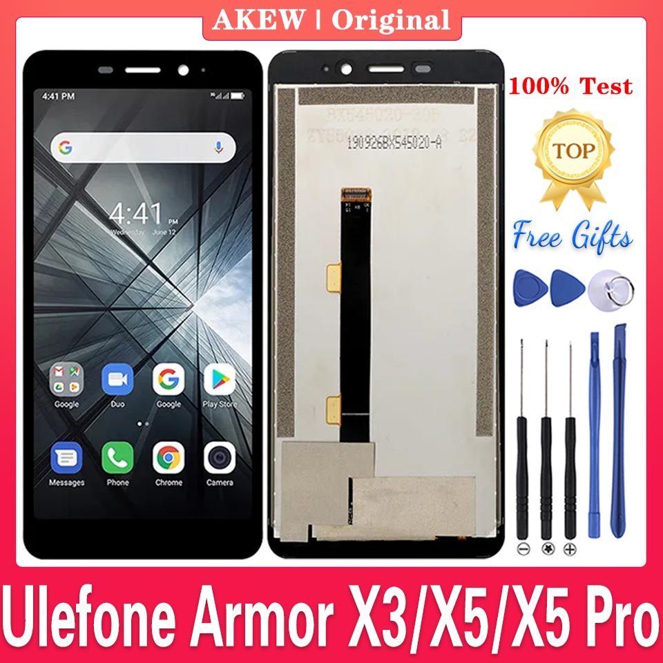 Original For Ulefone Armor X3 LCD splay ULEFONE Armor X5 X5 PRO Tou Screen Armor X9 X10 Pro zitizer 