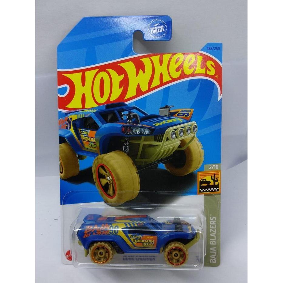 Diecast Hot Wheels DUNE CRUSHER LONG USA-Q L2593-976Q Mainan Skala 1/64