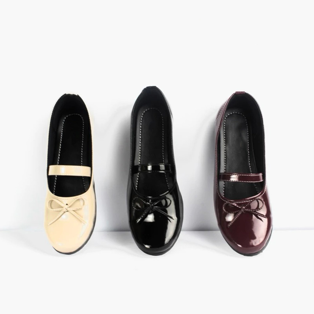 OLIVIA Sepatu Wanita Flat Shoes Korea Sepatu Balet