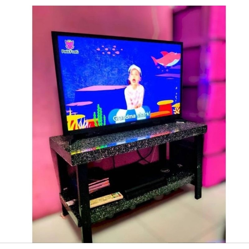 HappymeStore59 - Meja Tv Rak Tv Kayu Lapis  Minimalis