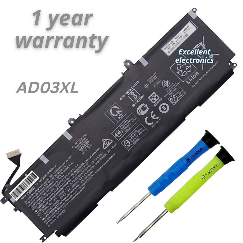 Baterai HP Envy 13-ad179tx 13-ad001tu 13-ad003tx 13-ad004tx 13-ad001tx original new