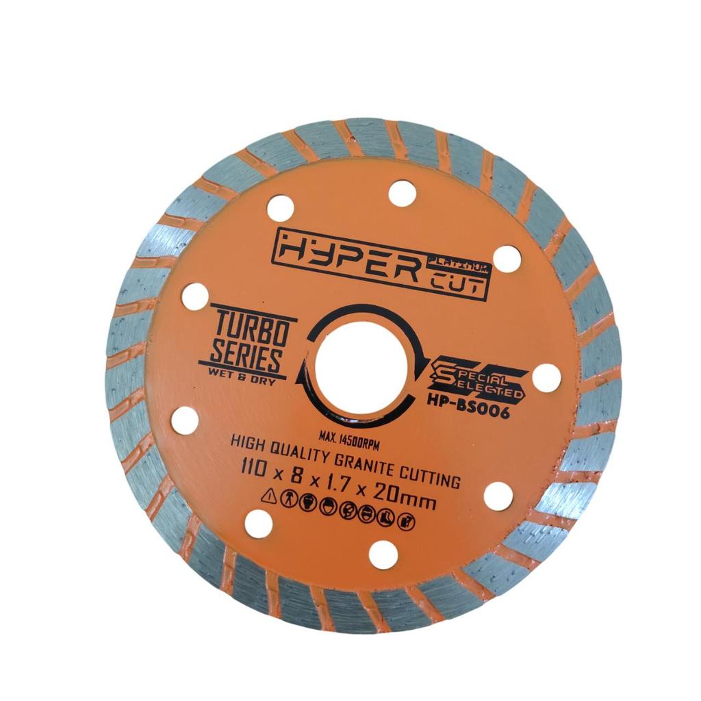 hyper cut turbo series dry and wet pisau potong granit special selected 4 inchi