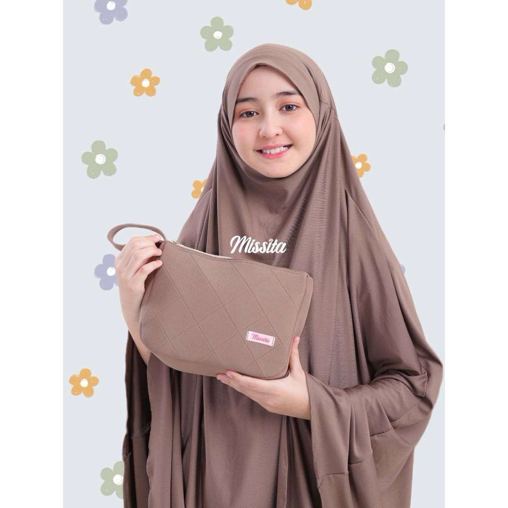 ARDIOSHOP Mukena anak perempuan bahan jersey premium bisa cadar niqab