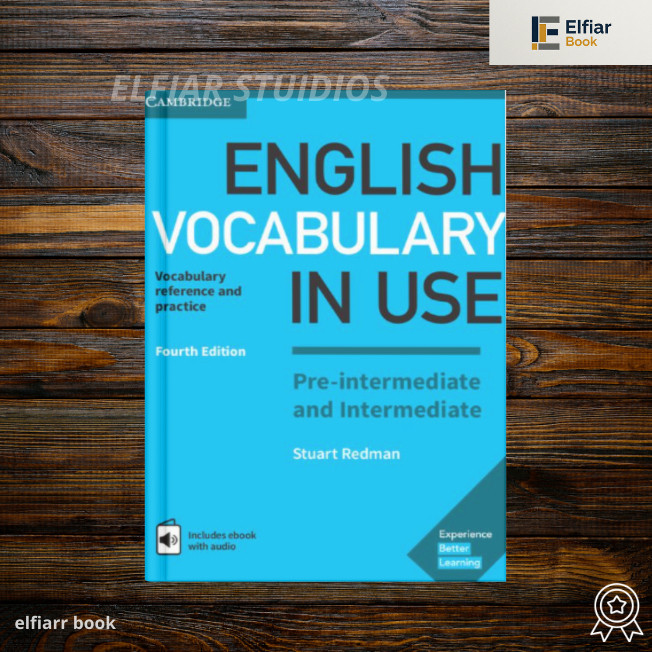 ELFIAR STUDIOS - Buku english vocabulary in use pre-intermediate & intermediate