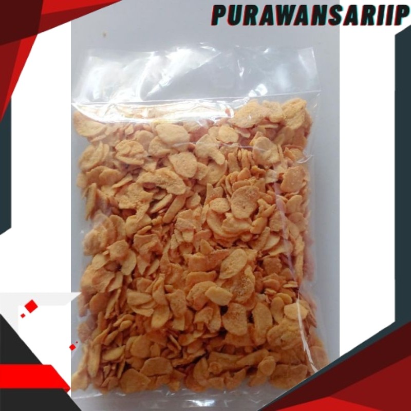 Bawang Putih (1Kg) Bawang Goreng Tanpa Tepung