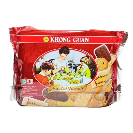 KHONG GUAN biskuit aneka rasa 300gr assorted biscuits - ABO