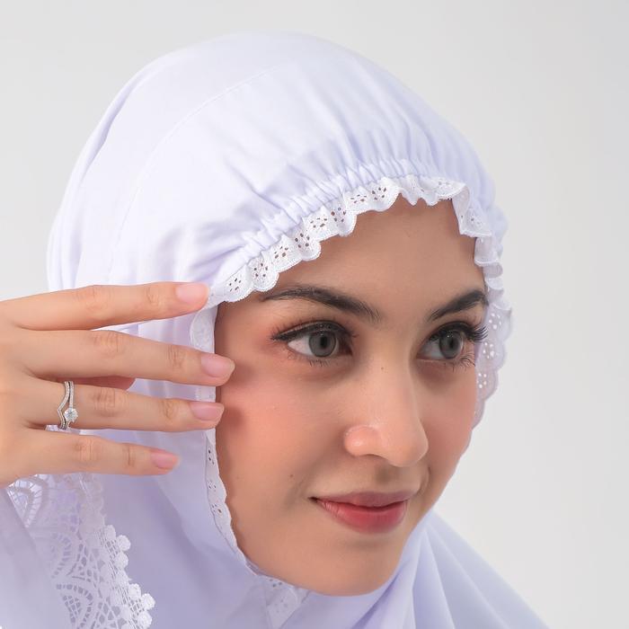 Jilbab Bergo Haji & Umroh Saku Hijab Instan Katun dengan Renda Bordir – Kualitas Terbaik untuk Kenya