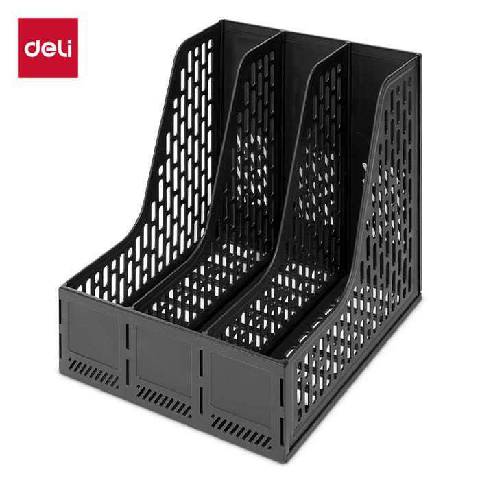 (Nextron) Deli  Magazine Container / File Tray / File Organizer / Rak Box / Rak File Bahan Plastik 3