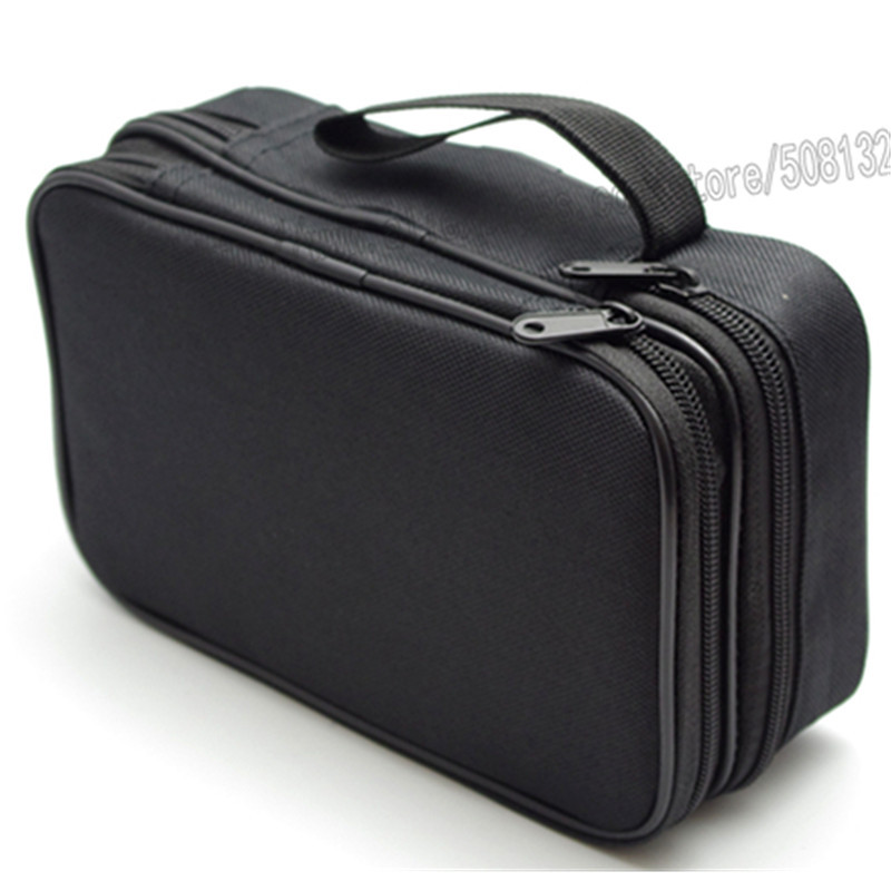 Double Layer Zipper Carrying Case Bag for Multimeters Use for UT61E UT139C  87V 15B 17B 18B 115 116 