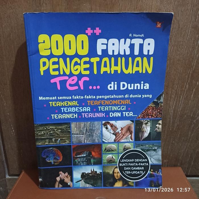 buku 2000 fakta pengetahuan ter di dunia 476 hal 2011