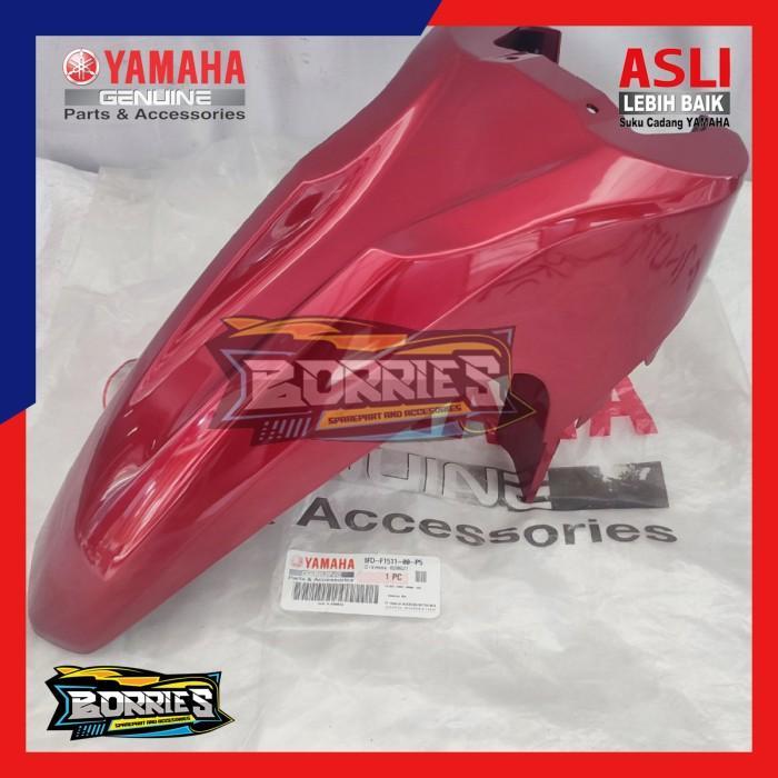 SPAKBOR DEPAN FORCE F1 MERAH MARUN 1FD-F1511-00-P5 ORI YAMAHAbermutu