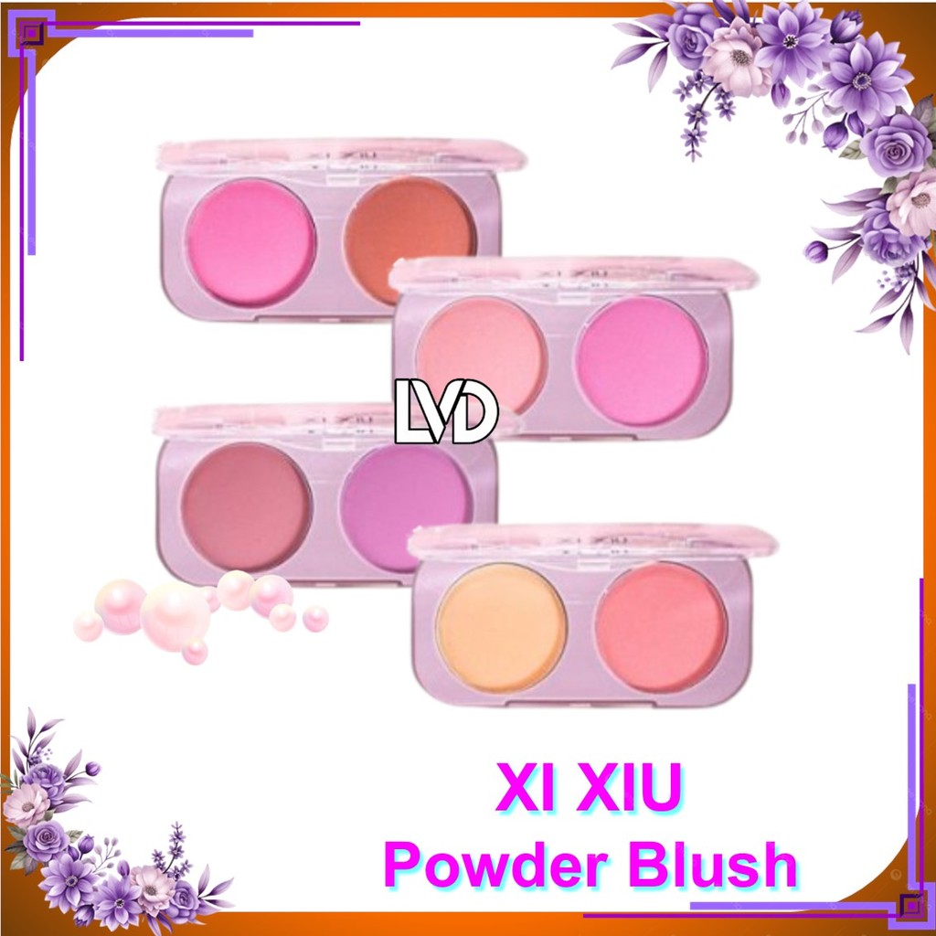 XI XIU Compact Powder Blush On | Powder Blush On Xi Xiu New Packaging