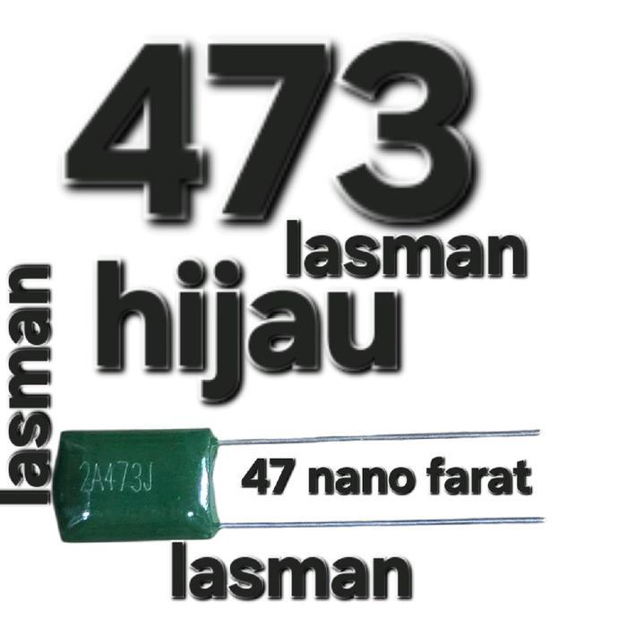 kapasitor capasitor 473 47nano 0,047uf 0.047uf 100v 100 volt