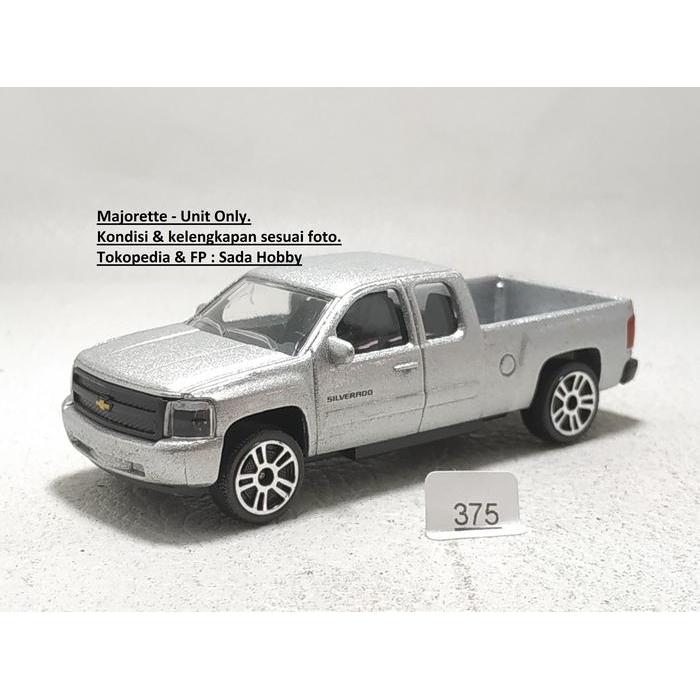 Majorette Chevrolet Silverado Silver Metalic