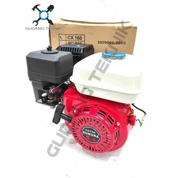 Engine Asahi CX JAPAN Engine 5.5Hp Gx160 Sumura 4Tak / Mesin Penggerak Bensin Serbaguna 5,5 Hp Gx 16