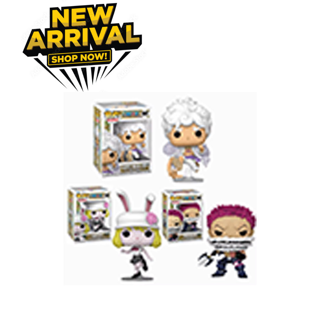 Funko Pop One Piece Carrot #1588 Katakuri #1606 Luffy Gear Five #1607 Vinyl Action Figure Toys Gifts