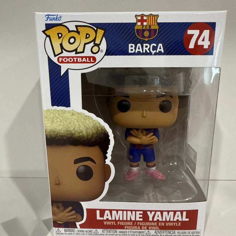Lamine mal Official Genuine Funko Pop Action Doll Model Barca Fc Barcelona 74 Vinyl Sculpture Dolls 