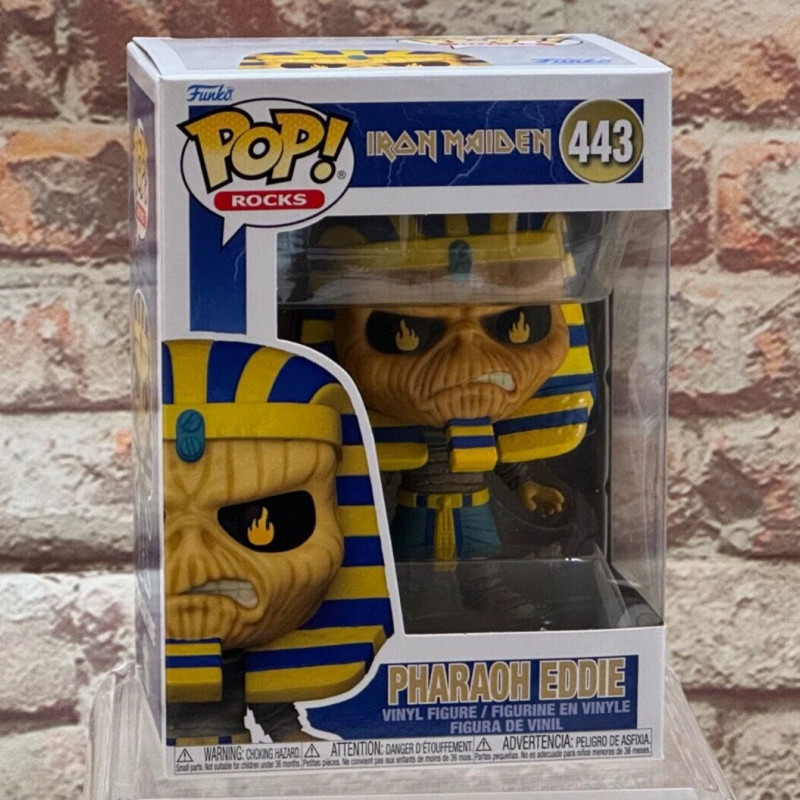 Funko Pop Iron Maiden Pharaoh Eddie Eddie Mummy Action Doll Model Commemorative Collectibles Gift To