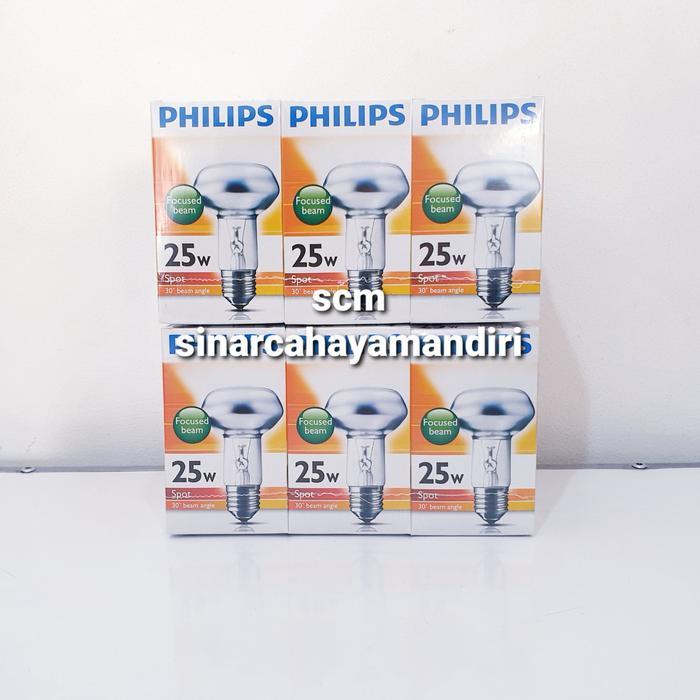 Lampu pemanas philips 25 watt 40 watt dan 60 watt untuk fried chicken - 25 watt