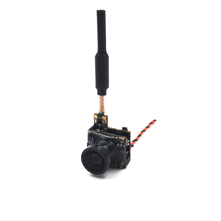 FPV Micro AIO Camera 5.8G 48 25mW VTX 600TVL 1/3 Cmos AIO FPV Camera for FPV Drone Like Tiny Whoop B