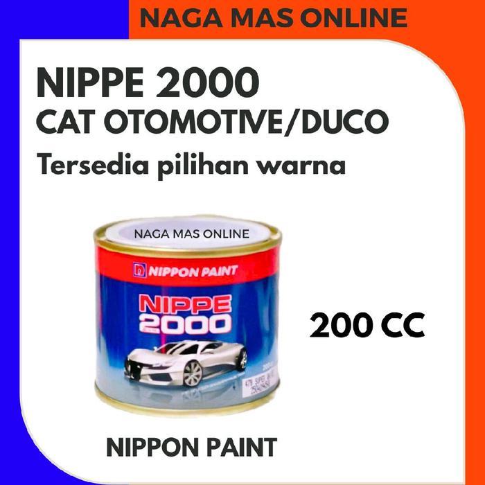 CAT MOBIL NIPPE 2000 NIPPON PAINT / CAT DUCO AUTO REFINISH NIPPON PAINT HASIL KILAT - Hitam Kilat