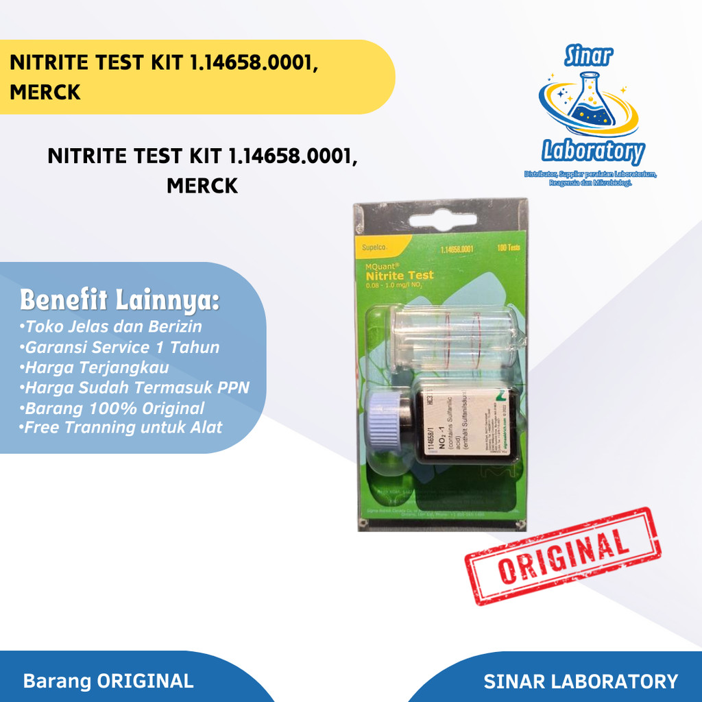 Nitrite Test Kit 1.14658.0001, Merck