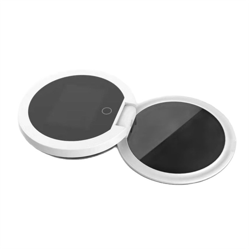 Smart UV Sunscreen Detection Makeup Mirror With LED Portable Rechargeable Beauty Sunscreen Test Came