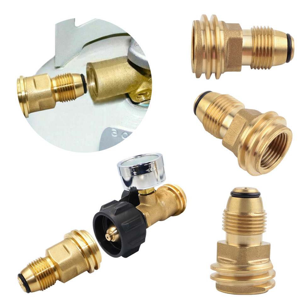 Propane Service Valve Wear-resistant Propane Inflation Connector Gas Conversion Inflation Joint Camp