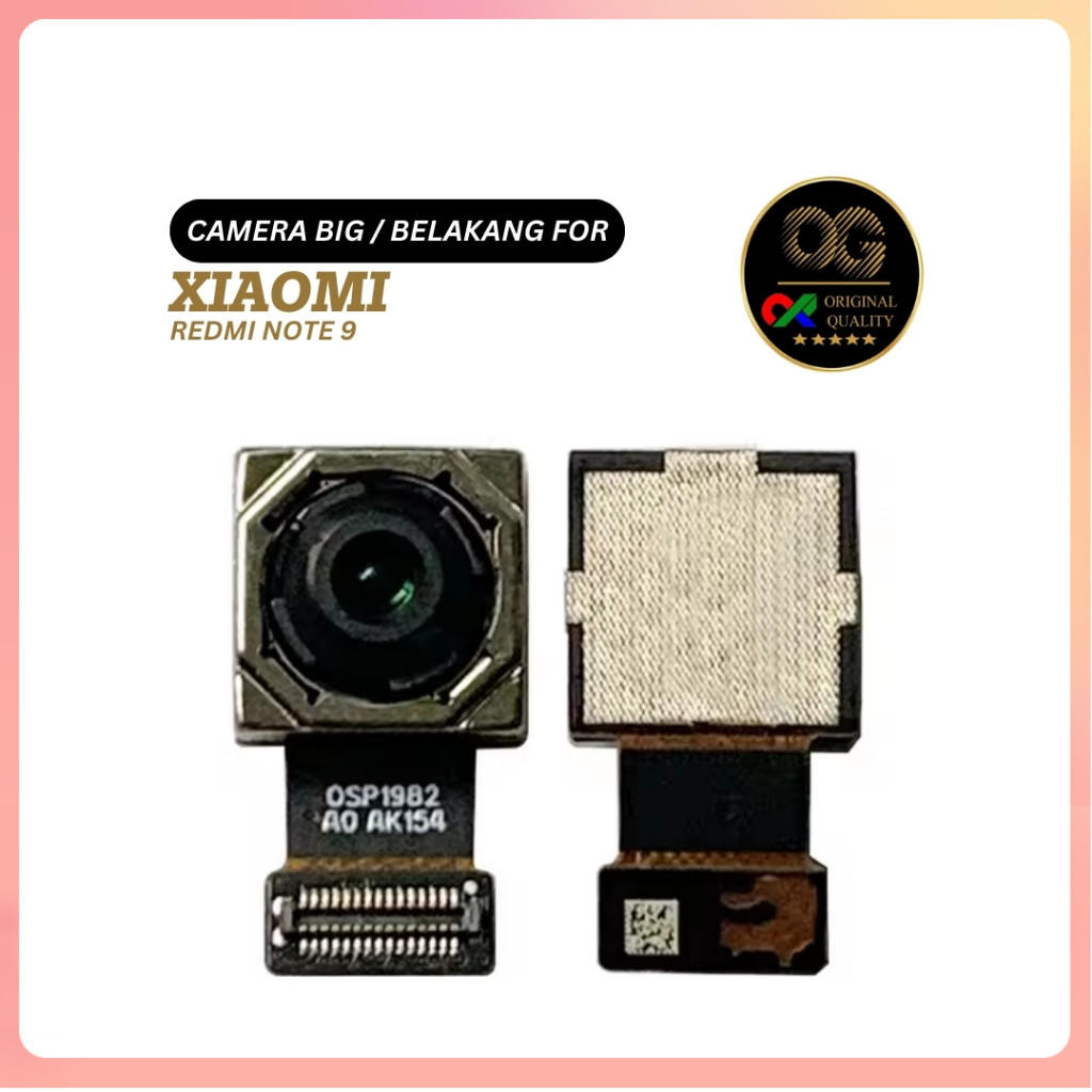 CAMERA XIAOMI REDMI NOTE 9 BIG / BELAKANG Kamera Original