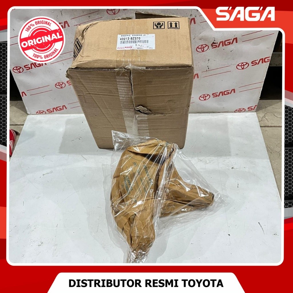 SAGA | Knuckle Steering Kiri Agya Ayla ABS Original Toyota 43212-BZ370